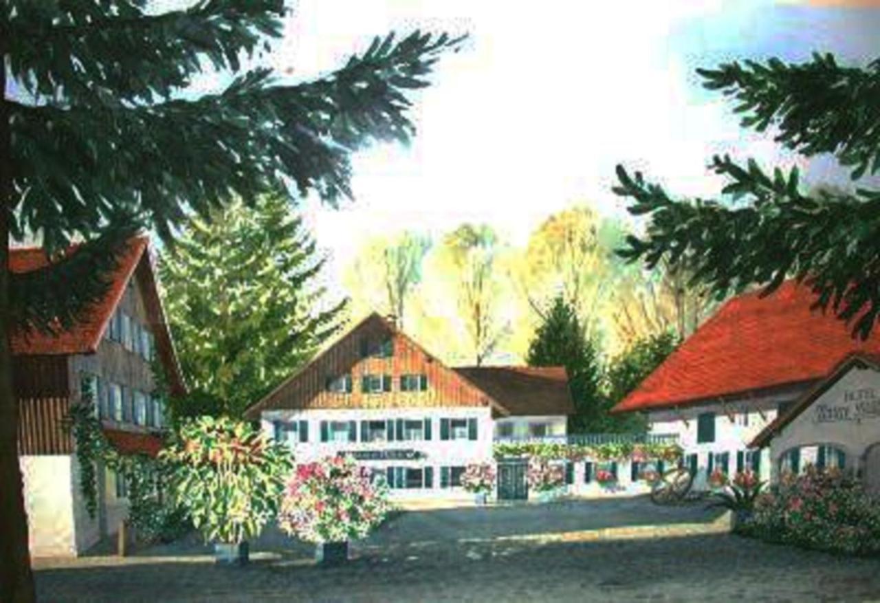 Hotel "Untere Muehle" Schwabmuhlhausen Εξωτερικό φωτογραφία